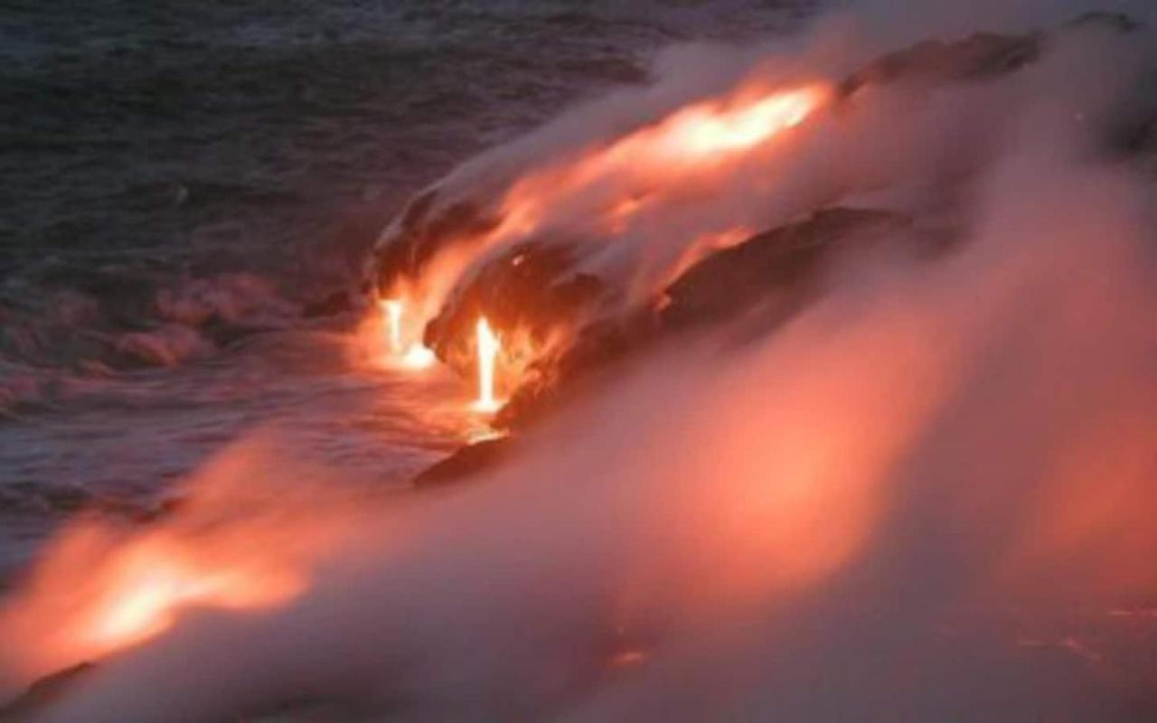 The Magical Lava Temple With Epic Volcano Views! Kehena Exterior photo